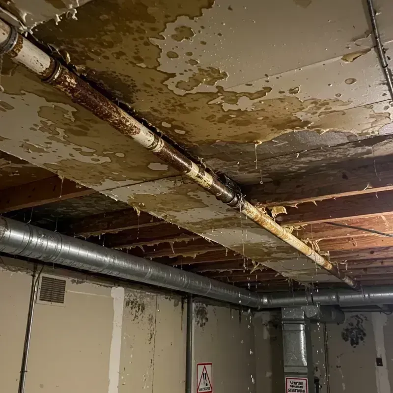 Ceiling Water Damage Repair in Williamson County, IL