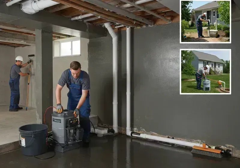 Basement Waterproofing and Flood Prevention process in Williamson County, IL